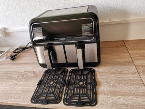 Innsky Dual Zone Heißluftfritteuse ausgepackt