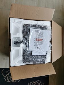 Innsky Dual Zone Heißluftfritteuse geöffnet
