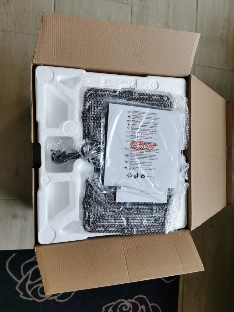 Innsky Dual Zone Heißluftfritteuse geöffnet