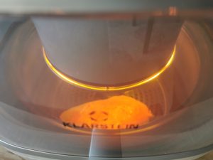 Klarstein Air Bloom Heißluftfritteuse Garvorgang Hähnchenbrust