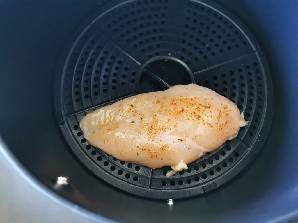 Klarstein Air Bloom Heißluftfritteuse Hähnchenbrust