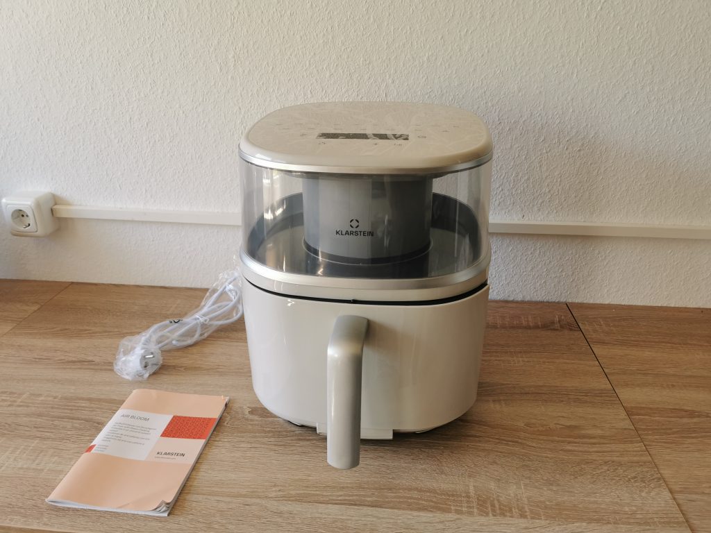 Klarstein Air Bloom Heißluftfritteuse Lieferumfang