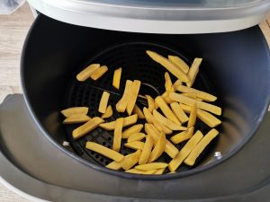Klarstein Air Bloom Heißluftfritteuse Pommes garen