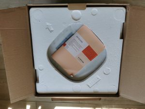 Klarstein Air Bloom Heißluftfritteuse Verpackung geöffnet