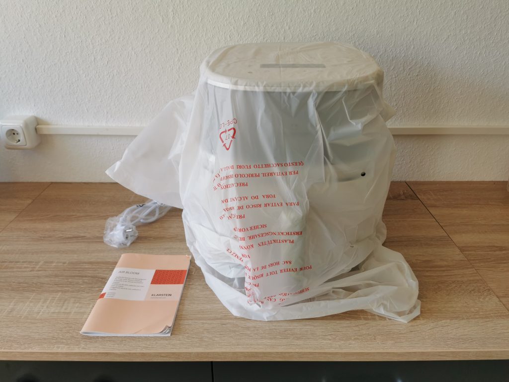 Klarstein Air Bloom Heißluftfritteuse ausgepackt