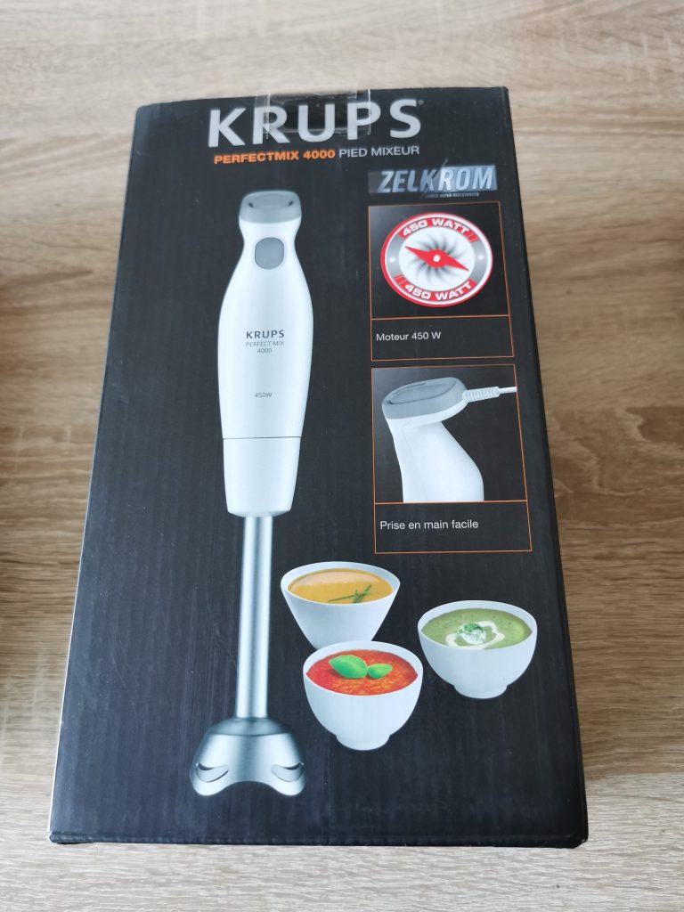 Krups Perfect Mix 4000 Stabmixer Verpackung
