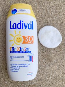 Ladival Für Kinder Sonnenschutz-Gel Wattepad-Test