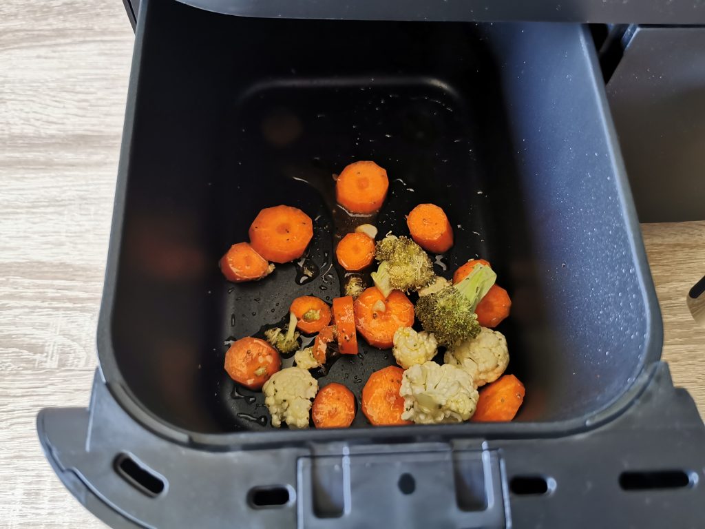 Ninja Foodie Dual Heißluftfritteuse Gemüse
