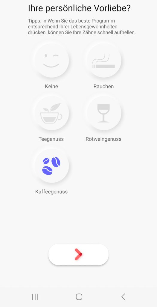 Oclean X Pro Digital S elektrische Zahnbürste App einrichten