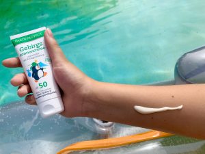PAEDIPROTECT Gebirgssonnencreme Konsistenz