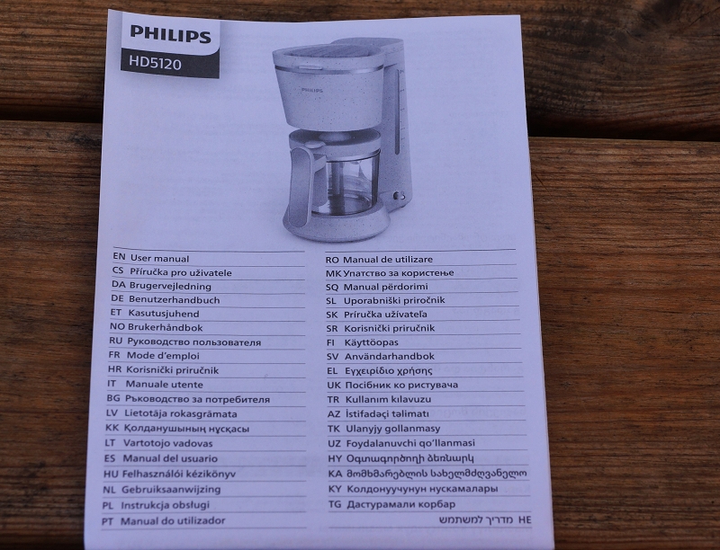 PHILIPS HD512000 Conscious Collection Bedienungsanleitung
