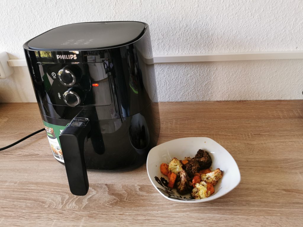 Philips essential Airfryer Gemüse gegart