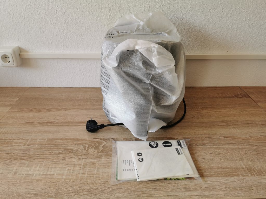 Philips essential Airfryer auspacken