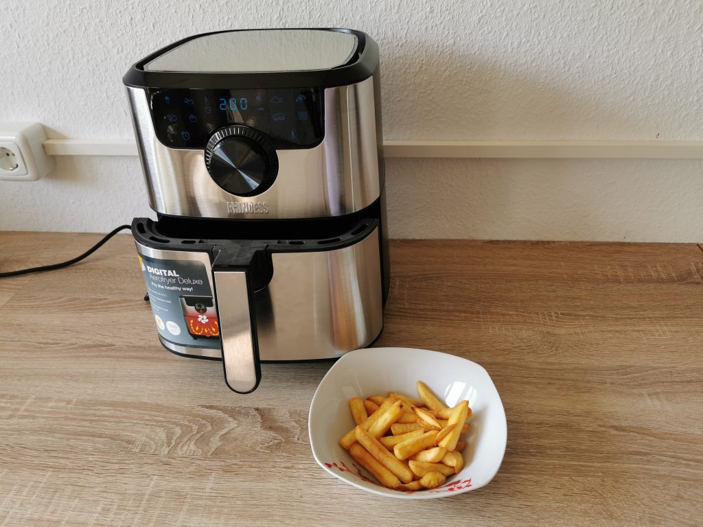 Princess Heißluftfritteuse Pommes gegart