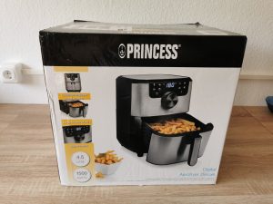 Princess Heißluftfritteuse Verpackung