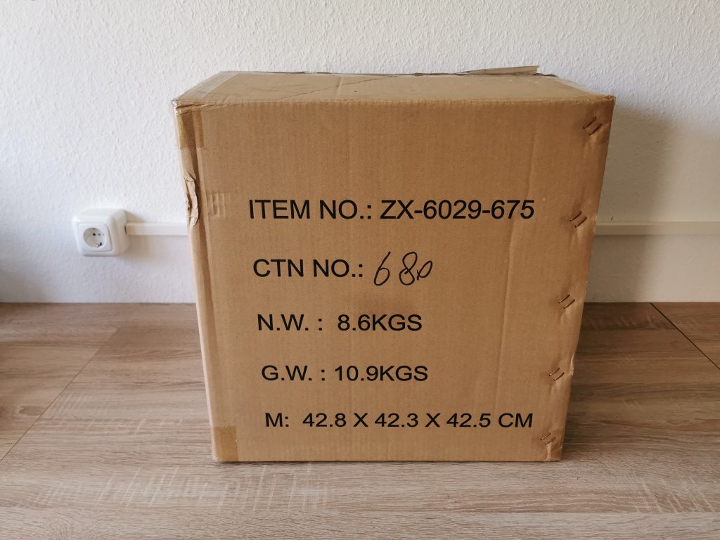 Rosenstein und Söhne Heißluftfritteuse Verpackung