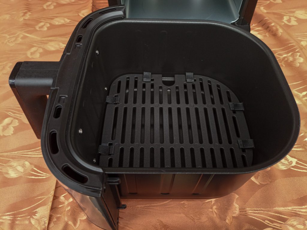 Tefal EY505D Easy Fry & Grill Heißluftfritteuse Korb mit Gitter