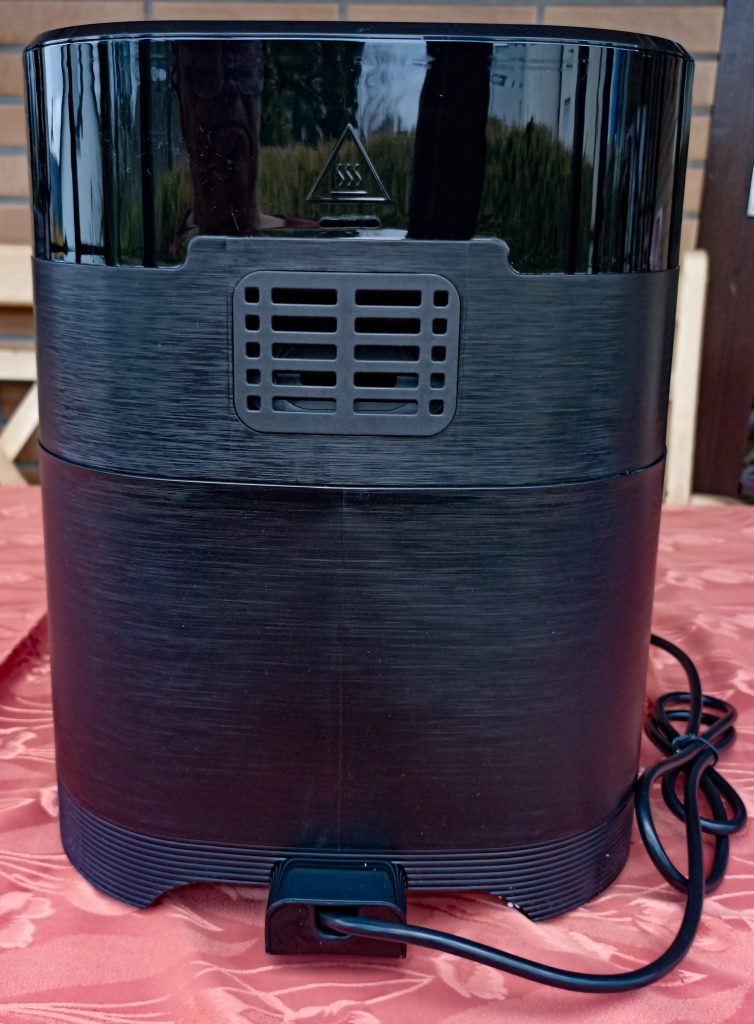 Tefal EY505D Easy Fry & Grill Heißluftfritteuse Rückansicht