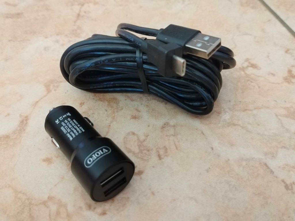 USB-C-Stromkabel mit 9-Volt-Adapter