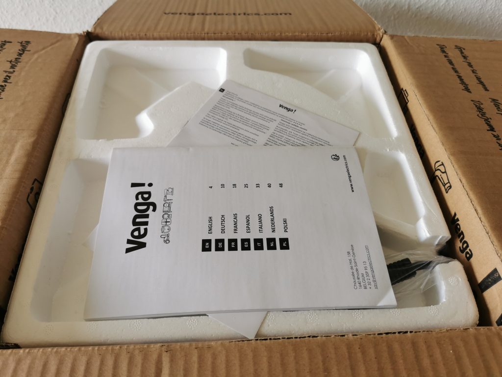 Venga Heißluftfritteuse Auspacken