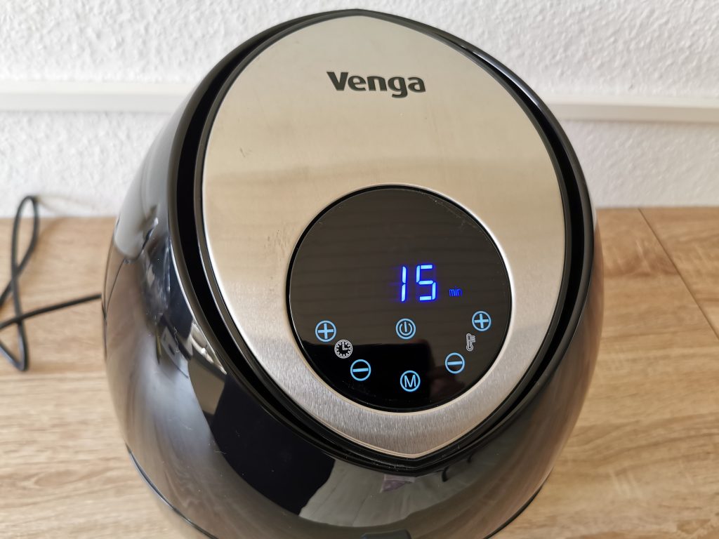 Venga Heißluftfritteuse Display
