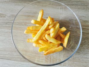 Venga Heißluftfritteuse Pommes Detail