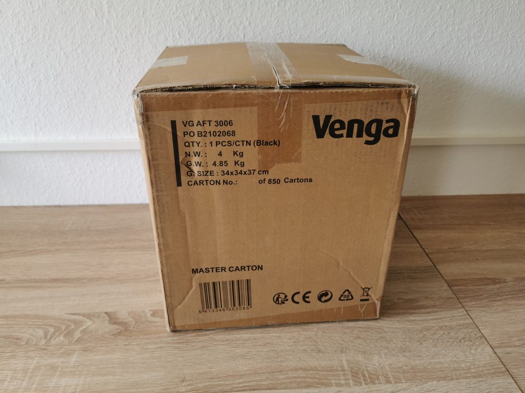 Venga Heißluftfritteuse Verpackung