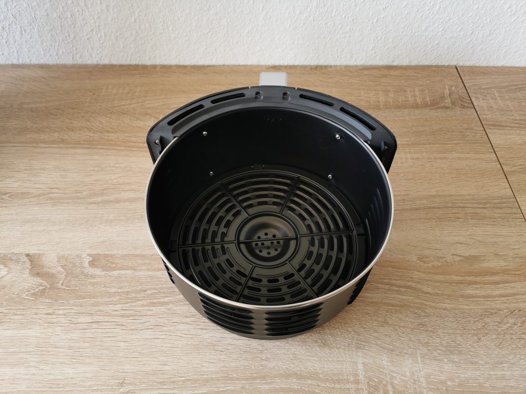 Venga Heißluftfritteuse Garkorb mit Grillrost