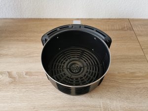 Venga Heißluftfritteuse Garkorb mit Grillrost
