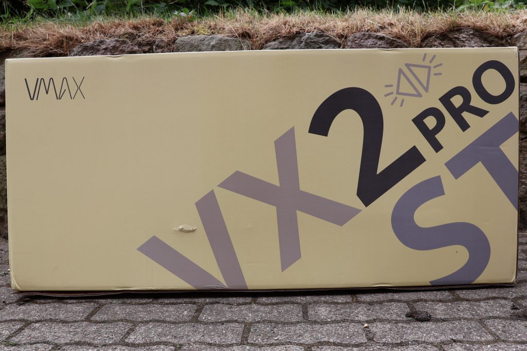 VMAX VX2 Pro ST-B Elektro-Scooter Karton