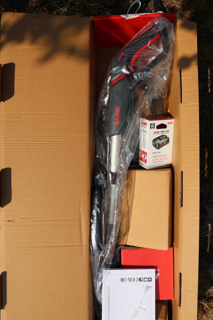 AL-KO GT 1825 Akku-Rasentrimmer Unboxing