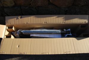 VMAX VX5 ST Elektro-Scooter Karton offen
