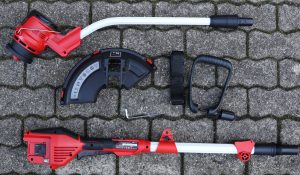 Einhell GE-CT 36-30 Li E Akku-Rasentrimmer ausgepackt