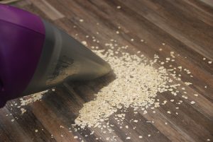 Black und Decker Dustbuster Krümeltest