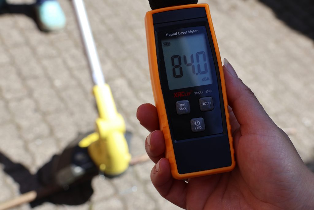 Kärcher LTR 18-30 Akku-Rasentrimmer Lautstärke