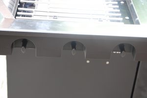 Outdoorchef Dualchef 425 G BZ Gasgrill Haken am Infrarotbrenner