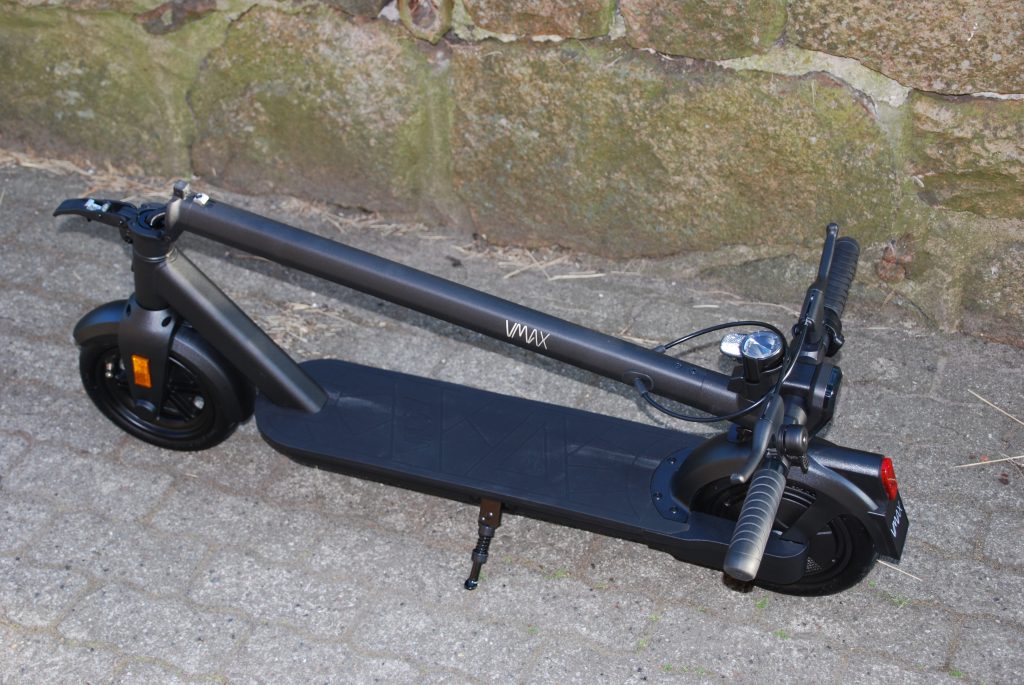 VMAX VX5 ST Elektro-Scooter zusammengeklappt