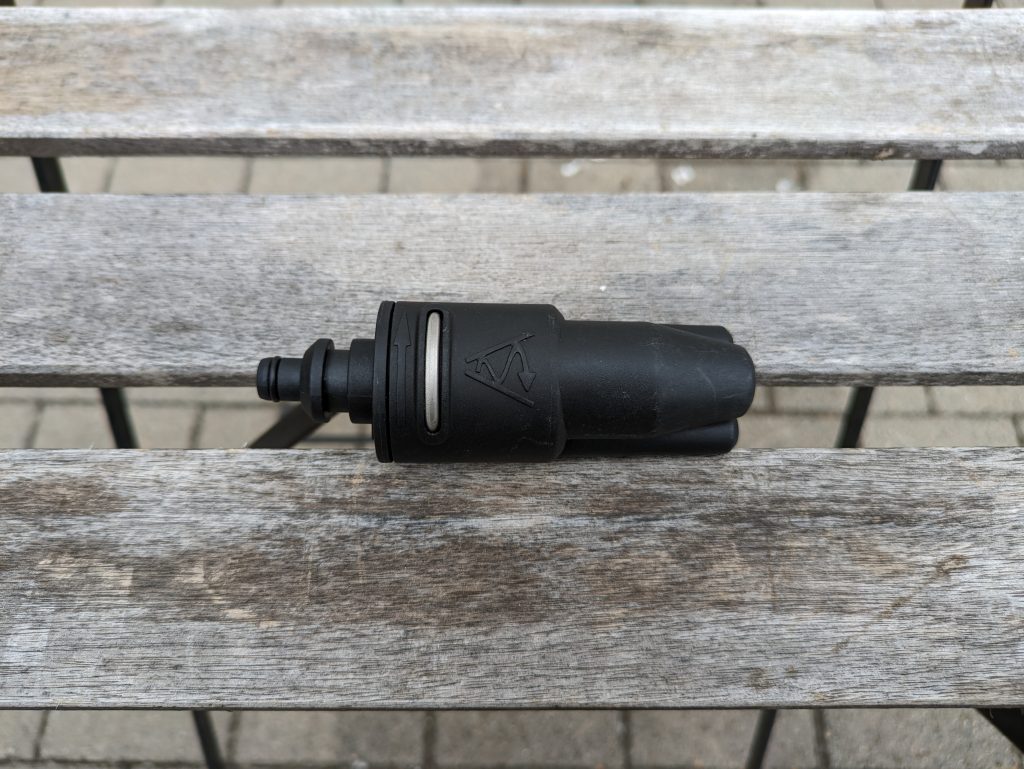 3-in-1-Düse des Bosch Aquatak 130 Hochdruckreinigers