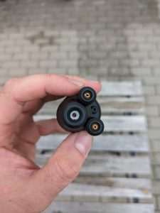 3-in-1-Düse des Bosch Aquatak 130 Hochdruckreinigers Nahansicht