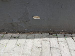AGT Professional ZX 7340 675 Hochdruckreiniger Fassade nach der Reinigung