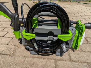 AGT Professional ZX 7340 675 Hochdruckreiniger zusammengebaut von hinten