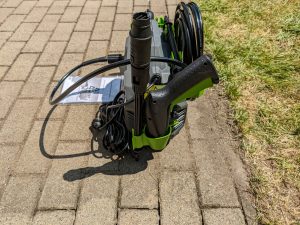 AGT Professional ZX 7340 675 Hochdruckreiniger zusammengebaut von rechts