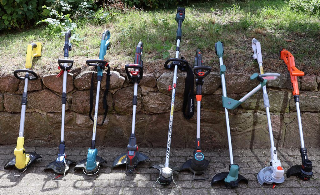Alle getesteten Akku-Rasentrimmer