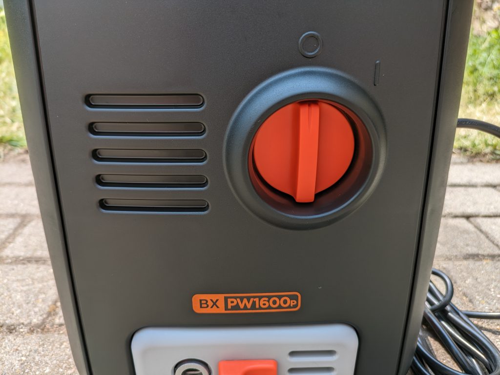 Anschalter des Black + Decker BXPW 1600PE Hochdruckreinigers