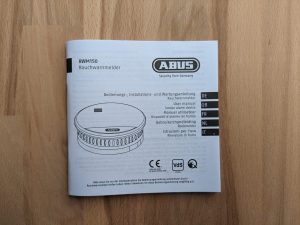 Bedienungsanleitung des Abus RWM 150 Rauchmelders