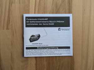 Bedienungsanleitung des Ei Electronics Ei650 RF Rauchmelders