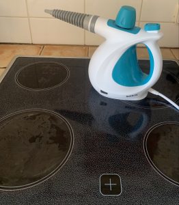 Beldray BEL0701TQN-VDE 10-in-1 Handdampfreiniger Kochfeldtest nachher