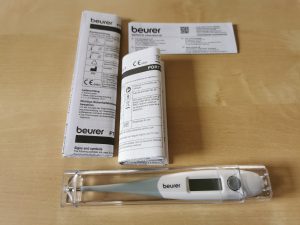 Beurer Medical Express FT 151 Fieberthermometer Lieferumfang