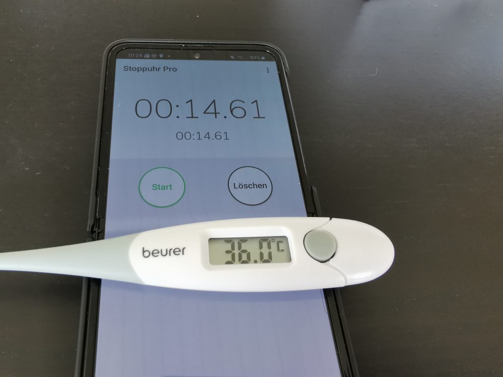 Beurer Medical Express FT 151 Fieberthermometer Messdauer