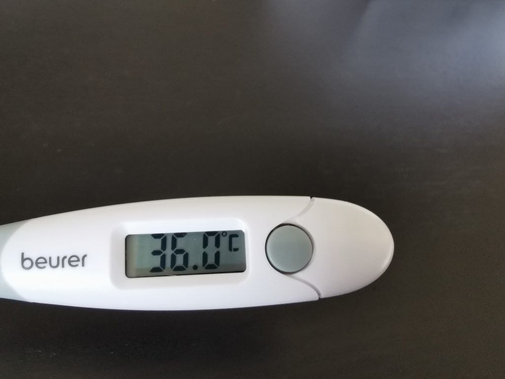 Beurer Medical Express FT 151 Fieberthermometer Messung 1
